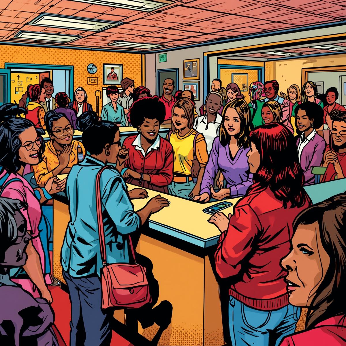 L&rsquo;accueil au Centre Social